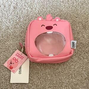 Minis Zanmang Loopy Pink Kids Coin Purse
